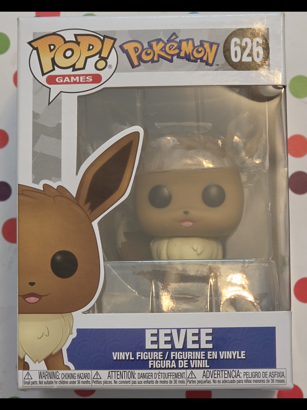 Funko Pop! Games Pokémon Eevee #626 Vinyl Figure